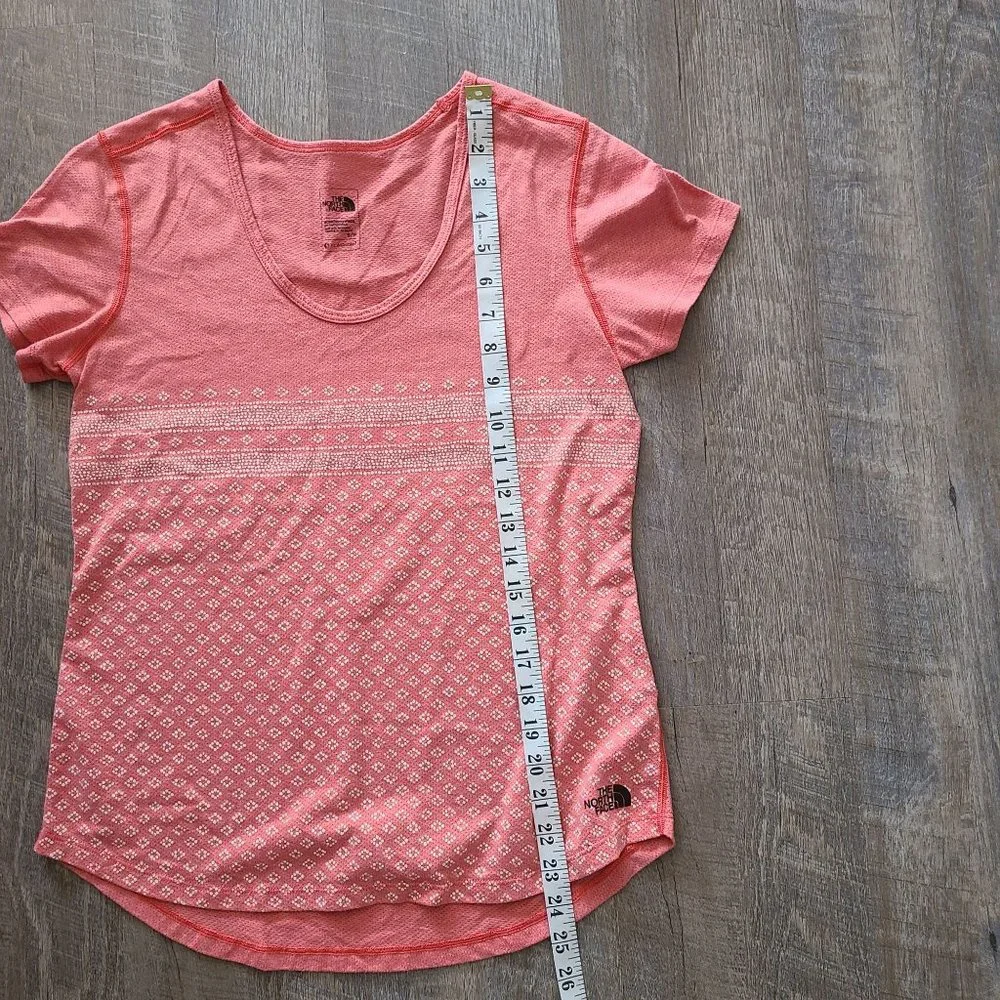 The North Face Flashdry Ditzy Print Short Sleeve Shirt Top Women's Size S - Picture 9 of 9